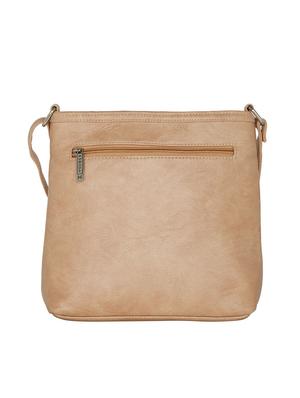 beige leatherette sling bag - 13356224 - Standard Image - 2