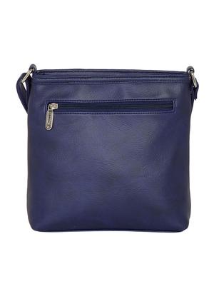 blue leatherette sling bag - 13356226 - Standard Image - 2