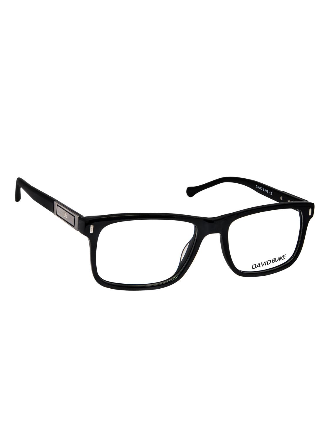 david blake black rectangular full rim eyeframe - 13356316 - Zoom Image - 2