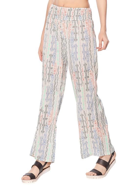 multicolored printed palazzo - 13357025 - Zoom Image - 2