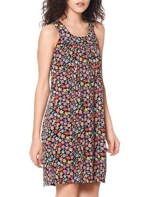 black floral printed dress - 13357039 - Standard Image - 2