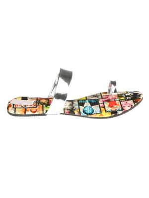 multi colored one toe sandal - 13358315 - Standard Image - 2