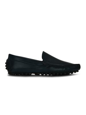 blue leatherette slip on loafer - 13359812 - Standard Image - 2