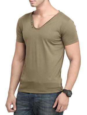 green cotton tshirt - 13368699 - Standard Image - 2