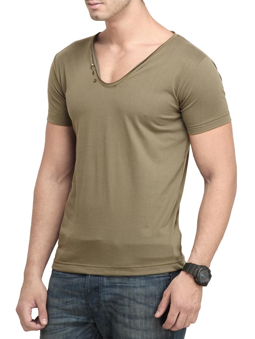green cotton tshirt - 13368699 - Zoom Image - 2