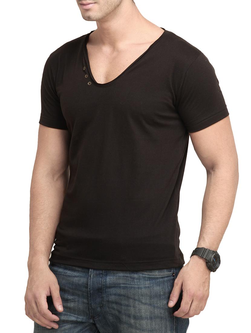brown cotton null t-shirt - 13368700 - Zoom Image - 2