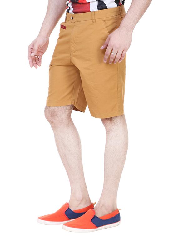 brown cotton short - 13376071 - Zoom Image - 2