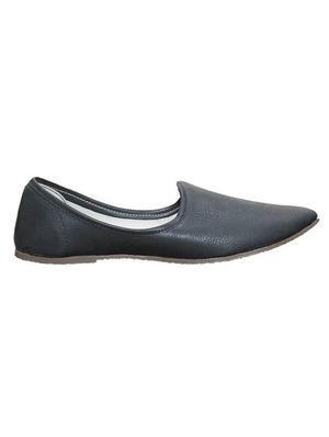 black leatherette slip on juti - 13397427 - Standard Image - 2