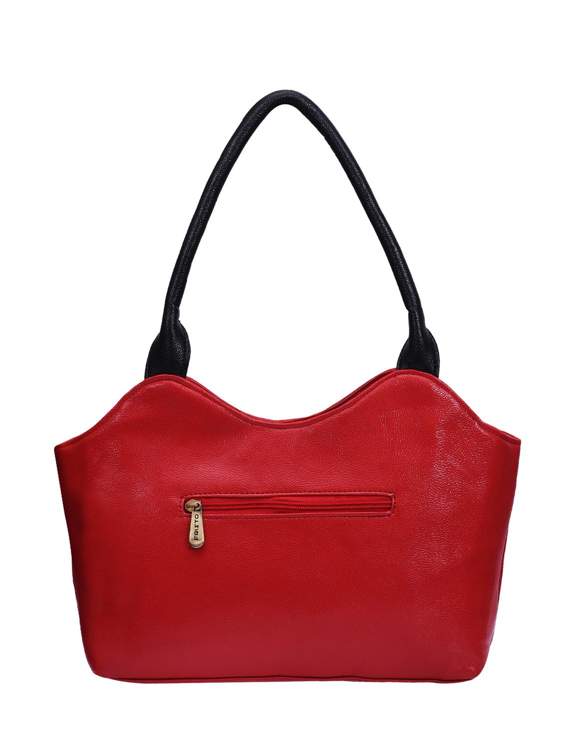 red leatherette handbag - 13419807 - Zoom Image - 2