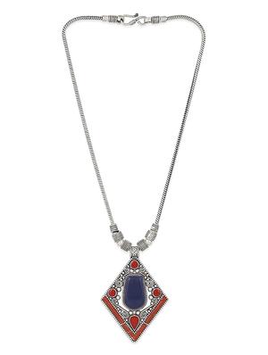 multi colored tribal necklace - 13422614 - Standard Image - 2