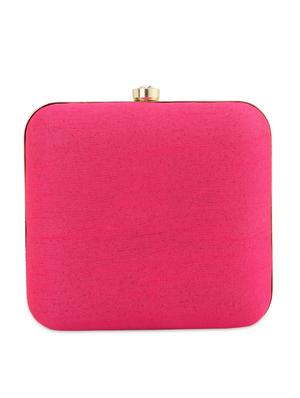 pink embellished box clutch - 13422665 - Standard Image - 2