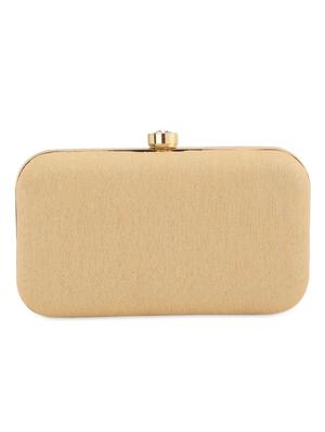 gold embellished box clutch - 13422666 - Standard Image - 2