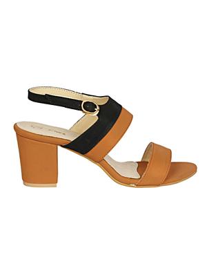 tan back strap sandal - 13426612 - Standard Image - 2