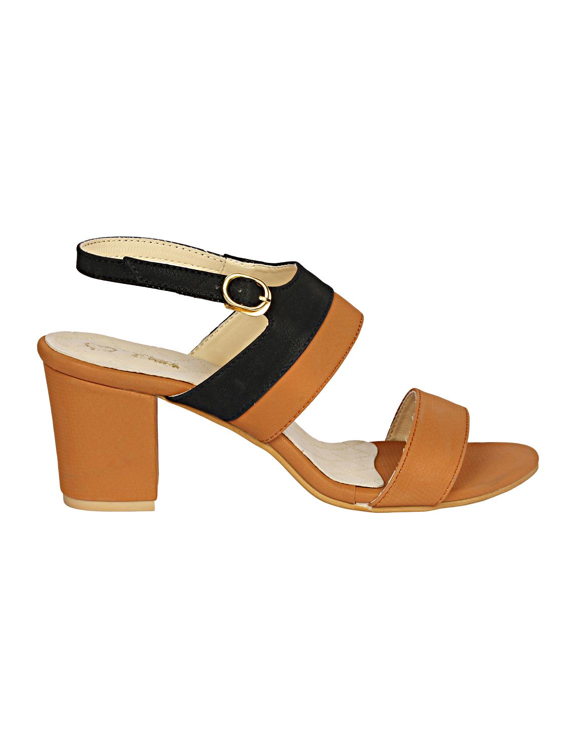 tan back strap sandal - 13426612 - Zoom Image - 2