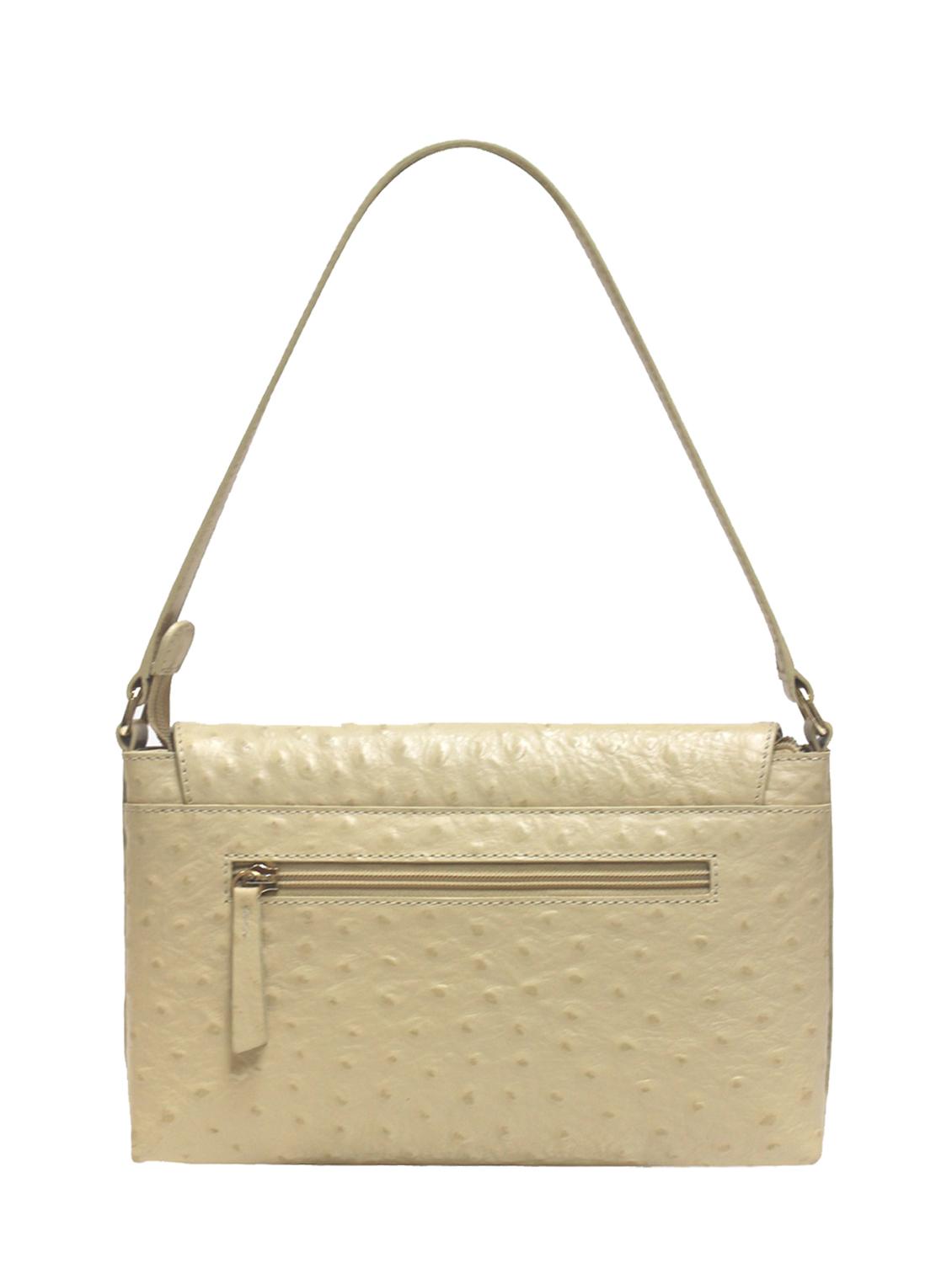 beige leather handbag - 13427397 - Zoom Image - 2