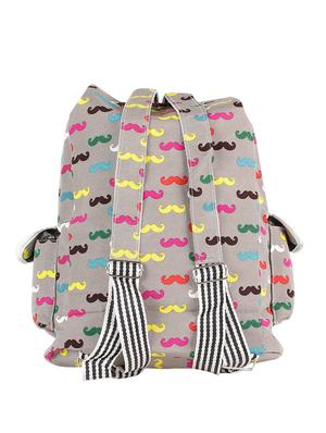 multi colored canvas regular backpack - 13431219 - Standard Image - 2