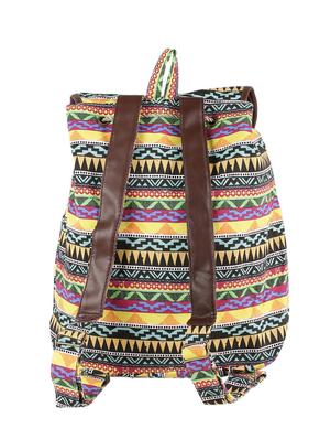 multi colored canvas backpack - 13431239 - Standard Image - 2