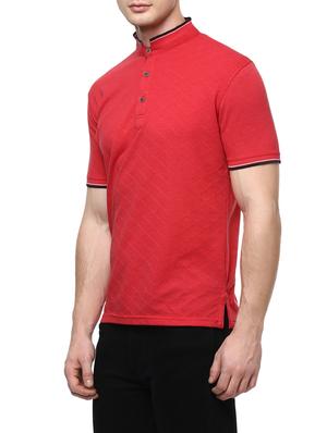 red cotton tshirt - 13432459 - Standard Image - 2