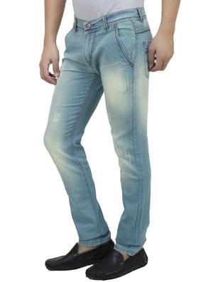 blue denim heavy washed jeans - 13433988 - Standard Image - 2