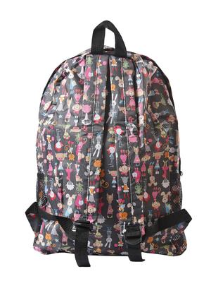 black polyester backpack - 13443449 - Standard Image - 2