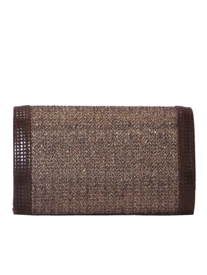 brown leather clutch - 13444298 - Standard Image - 2
