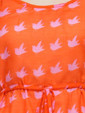 orange a-line dress - 13452439 - Standard Image - 5