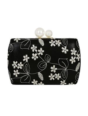 black metal clutch - 13454999 - Standard Image - 2