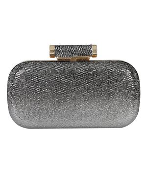 black metal clutch - 13455005 - Standard Image - 2