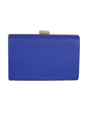 blue metal clutch - 13455013 - Standard Image - 2