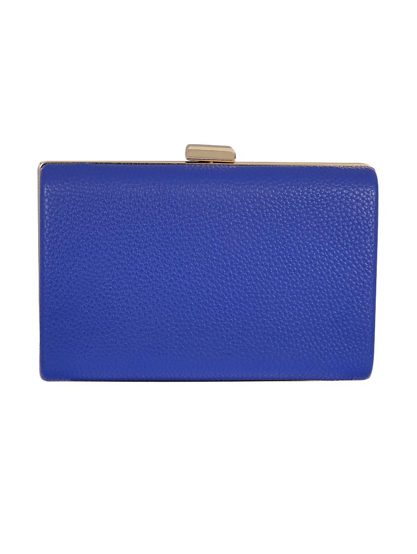 blue metal clutch - 13455013 - Zoom Image - 2