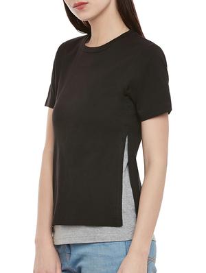 black cotton top - 13460146 - Standard Image - 2