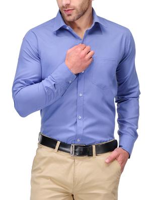 multi colored set of 2 cotton formal shirt - 13463929 - Standard Image - 2