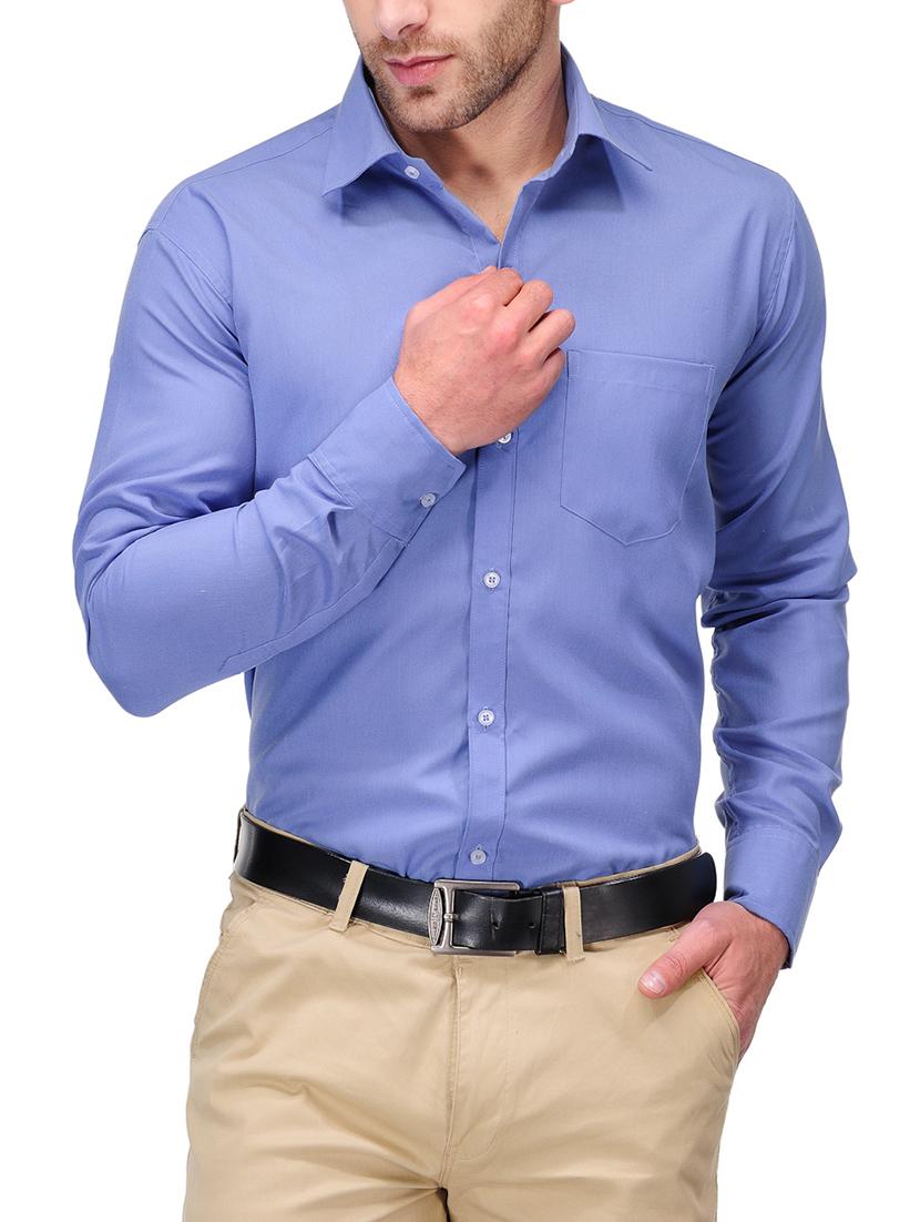 multi colored set of 2 cotton formal shirt - 13463929 - Zoom Image - 2
