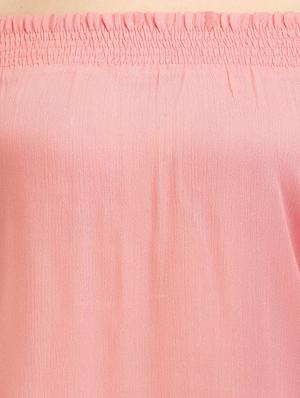 off shoulder bell sleeved top - 13464054 - Standard Image - 5