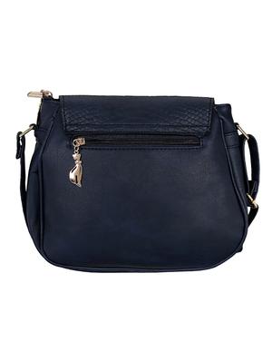 blue leatherette sling bag - 13464692 - Standard Image - 2