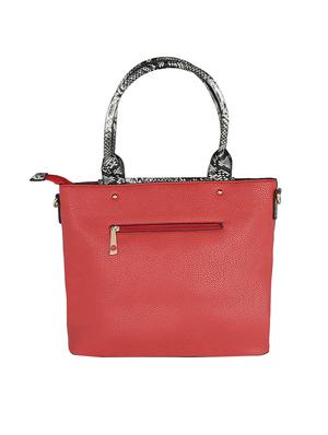 red leatherette handbag - 13466003 - Standard Image - 2