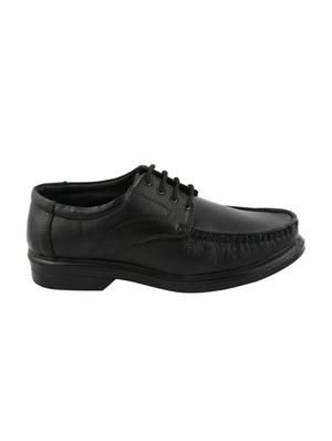 black Leather lace-up derby - 13470773 - Standard Image - 2