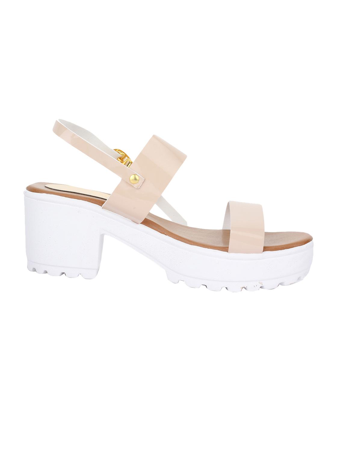 nude back strap sandal - 13479213 - Zoom Image - 2