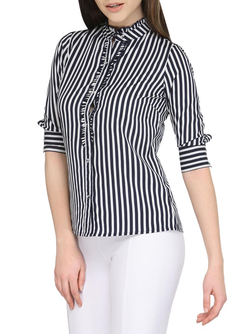 frill detail striped shirt - 13481957 - Zoom Image - 2
