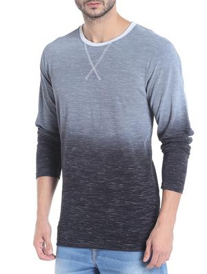 blue cotton ombre tshirt - 13482155 - Standard Image - 2