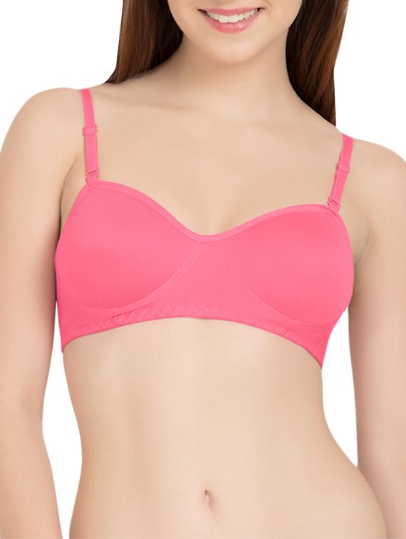 set of 2 pink cotton bras - 13532724 - Zoom Image - 2