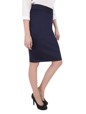 solid navy blue pencil skirt - 13538251 - Standard Image - 2
