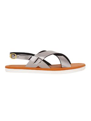 grey back strap sandal - 13556173 - Standard Image - 2