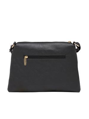black canvas regular sling bag - 13650335 - Standard Image - 2