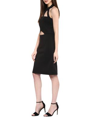 choker neck cut out dress - 13659701 - Standard Image - 2