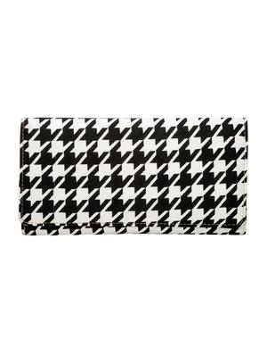 black and white silk wallet - 13664956 - Standard Image - 2