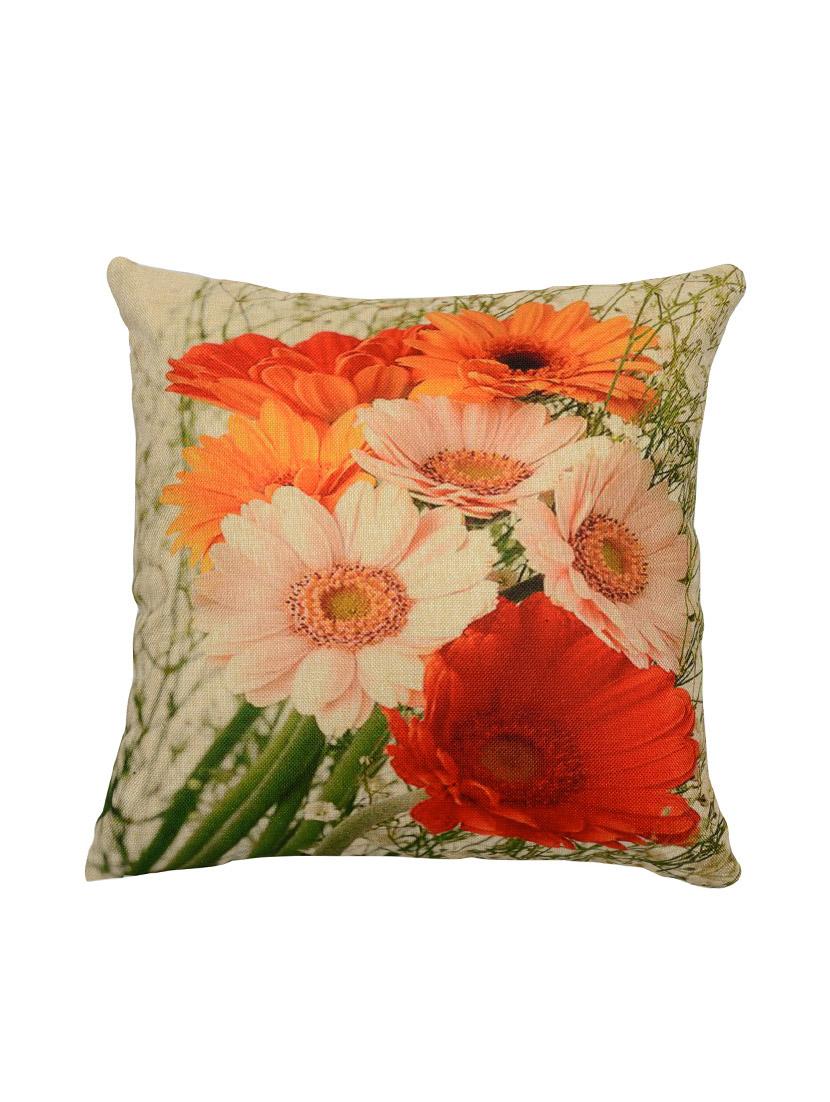 Romee Set Of 5 Polyester Floral Printed Cushion Cover - 13665689 - Zoom Image - 2