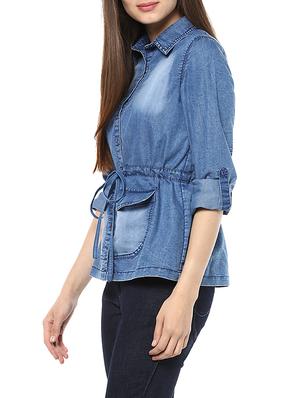 blue denim shirt - 13671649 - Standard Image - 2