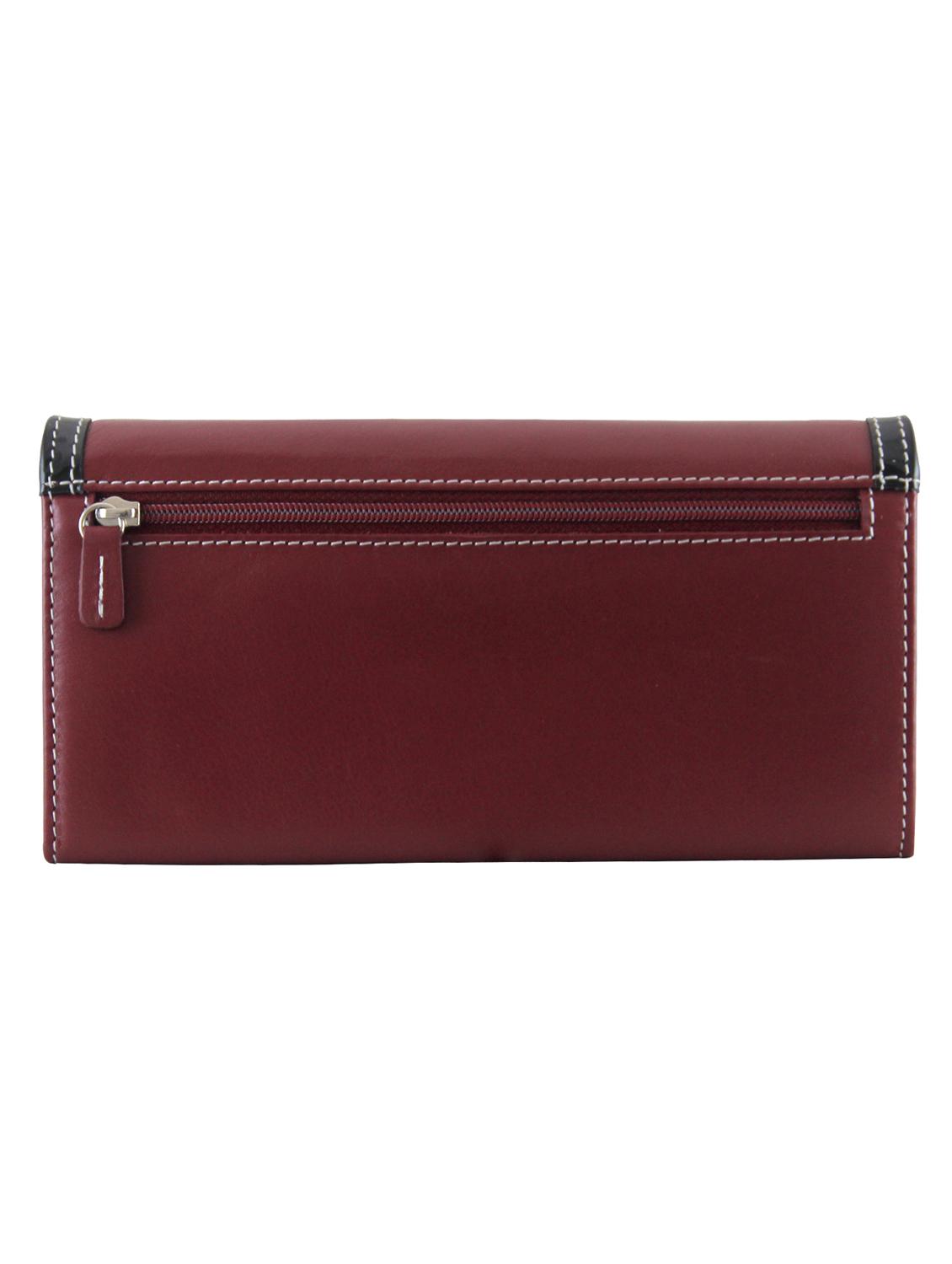 red leather regular clutch - 13671955 - Zoom Image - 2