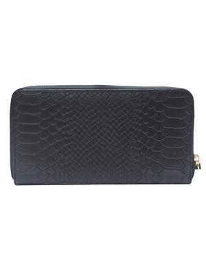 black leather regular clutch - 13671956 - Standard Image - 2